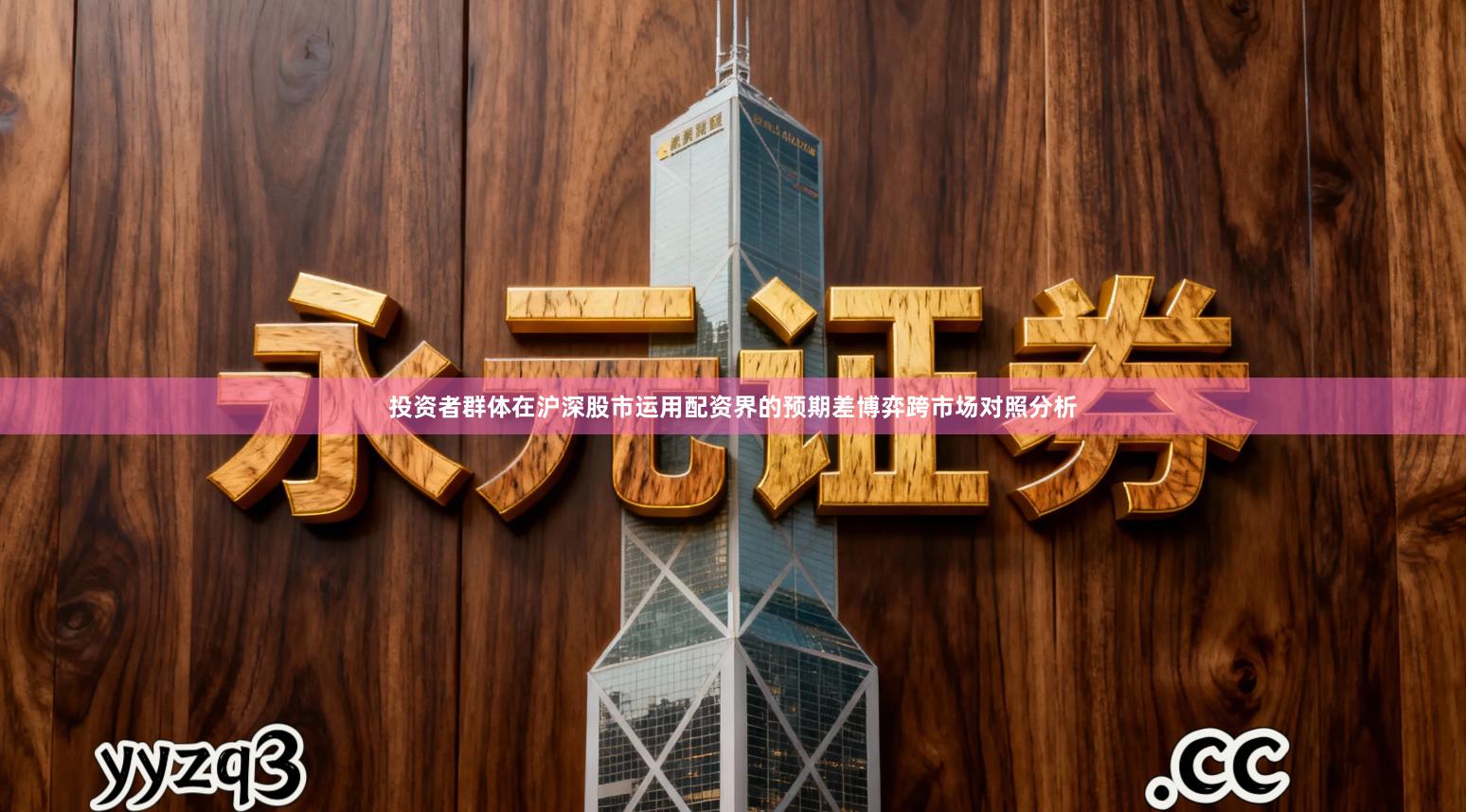 投资者群体在沪深股市运用配资界的预期差博弈跨市场对照分析